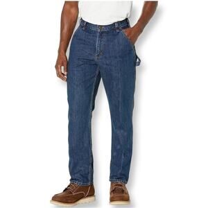 Carhartt Men's Classic Blue Cargo Jeans